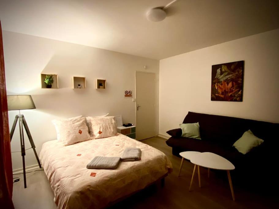 T2 Cosy Proche Hopital + Parking Gratuit Sur Place Осер Екстер'єр фото